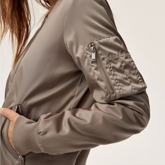 The Group by Babaton black Gilman Bomber jacket - Picture 6 of 16